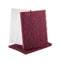 Uneeda Sanding Sheet 3 x 4 UNEELON Non-Woven pad Hook & Loop Medium (Maroon) M-178130